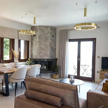 Villa Pelion Pnoes Luxury Seaview Villa With Priv Garden Káto Lekhónia