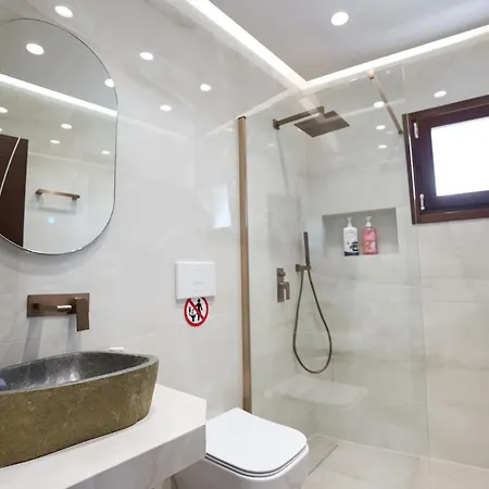 Pelion Pnoes Luxury Seaview Villa With Priv Garden Káto Lekhónia