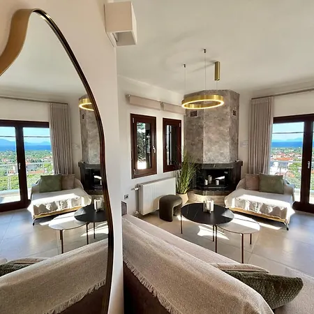 Villa Pelion Pnoes Luxury Seaview Villa With Priv Garden *