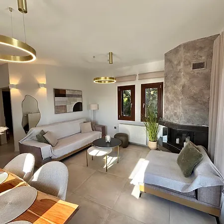 Pelion Pnoes Luxury Seaview Villa With Priv Garden Káto Lekhónia