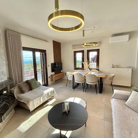 Villa Pelion Pnoes Luxury Seaview Villa With Priv Garden