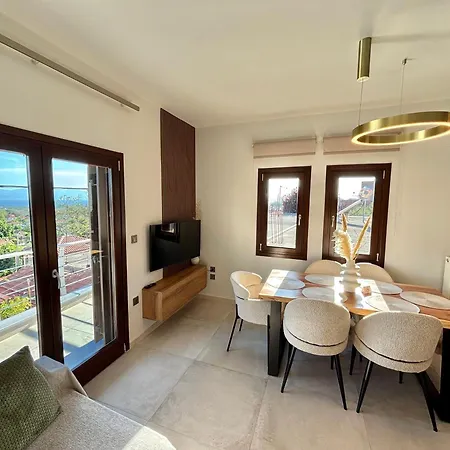 Pelion Pnoes Luxury Seaview Villa With Priv Garden Káto Lekhónia