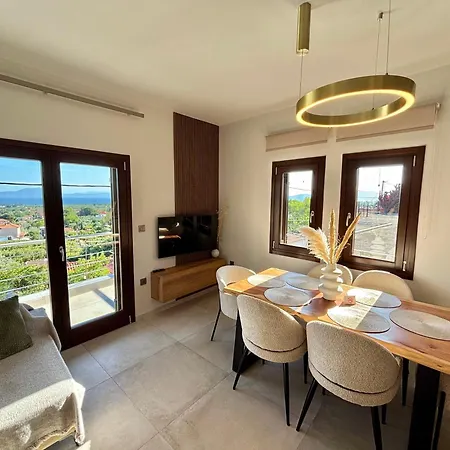 Pelion Pnoes Luxury Seaview Villa With Priv Garden *