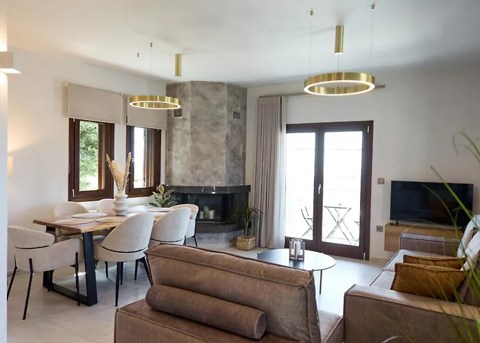Villa Pnoes Pelion Luxury Seaview With Priv Garden Kato Lekhonia